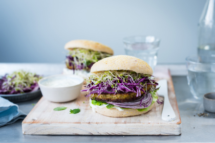 Bun Burger Sourdough Medium Gluten free