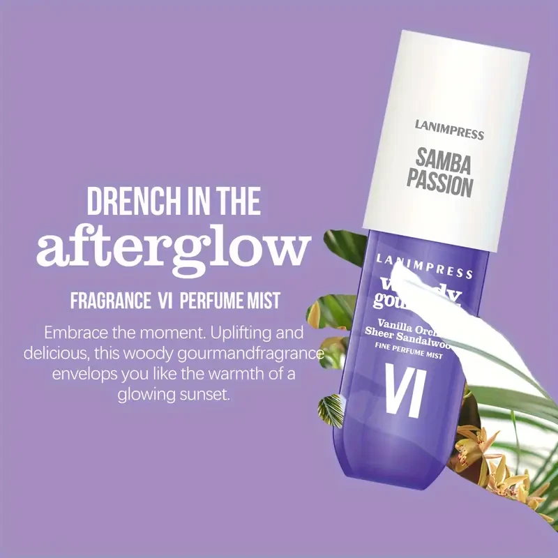 Woody Gourmand Body & Hair Fragrance Mist for Men