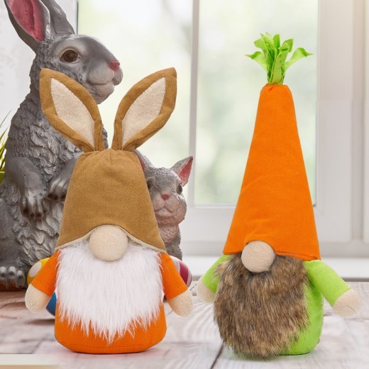 Easter Doll Radish Rabbit Hat Cute Doll Decoration