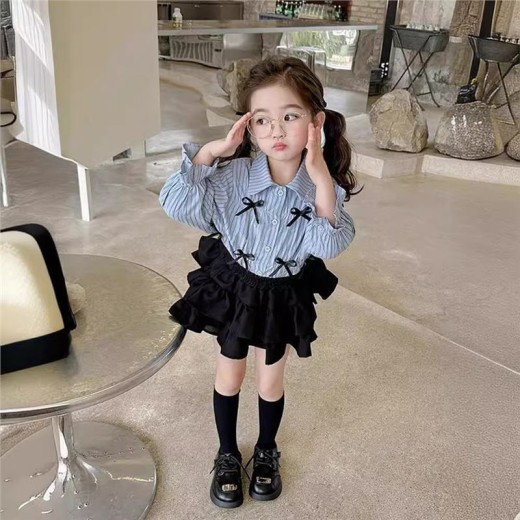 Girls' Shirt Korean Girls Suit
