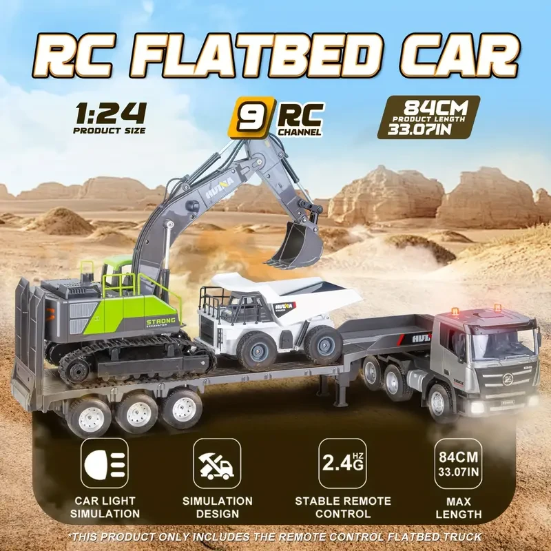 Wireless Remote Control Dump Truck