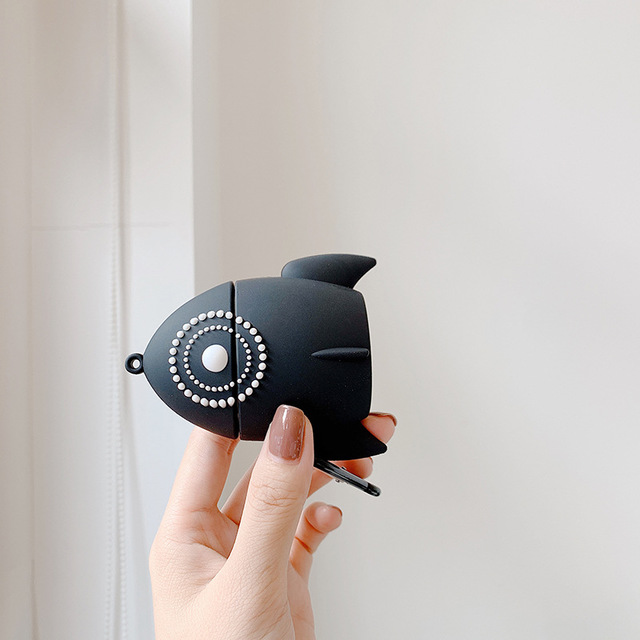 Compatible with Apple, Pink rocket airpods2 protective cover