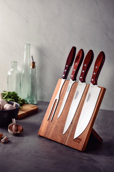 Tramontina Churrasco Barbecue Knife Block, 5Pc - Tramontina