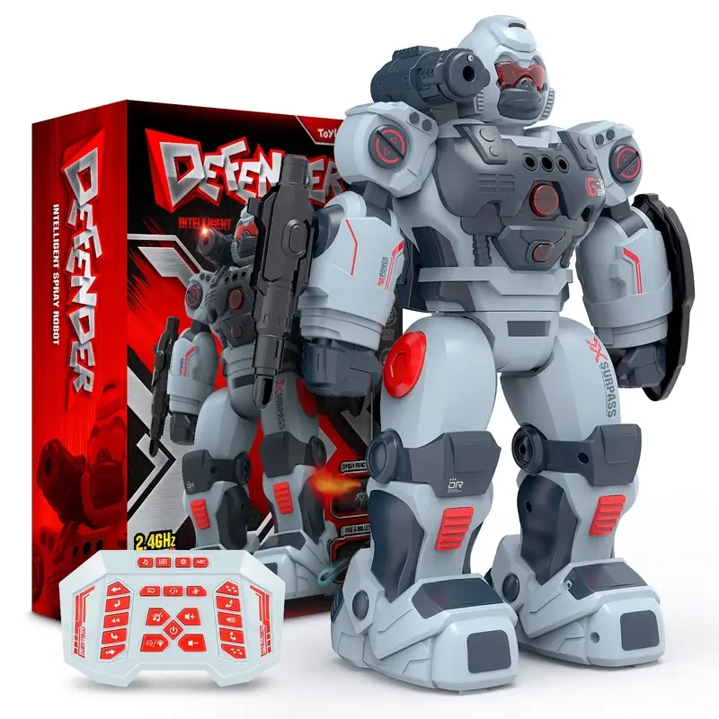 Remote Control Robot Toy, Led Eyes Smart Dancing Robot with Gesture And Sensing for Kids.