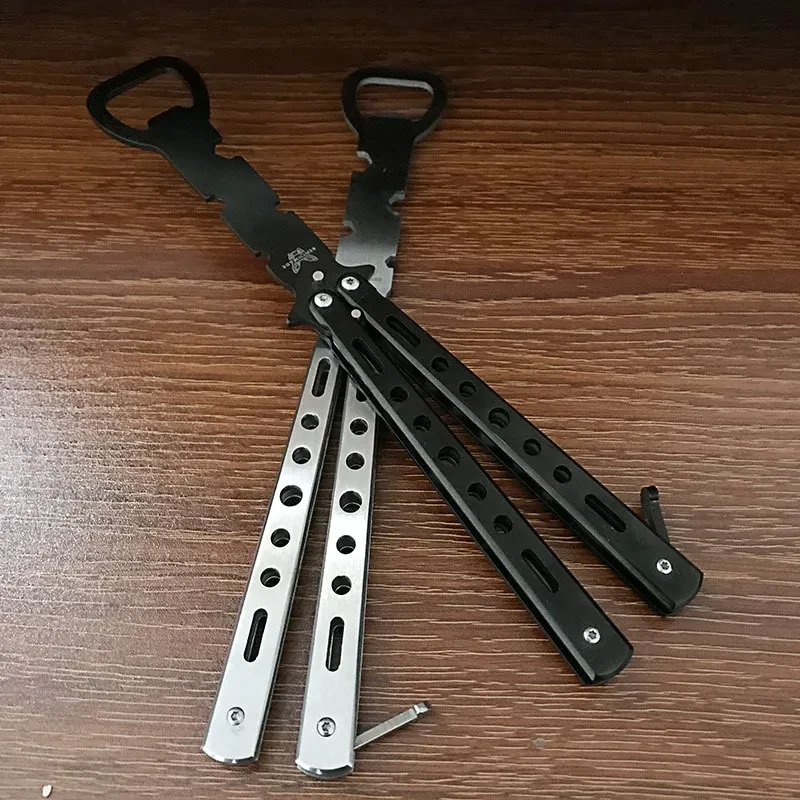 American Butterfly Knife Multifunctional Practice Bottle Opener