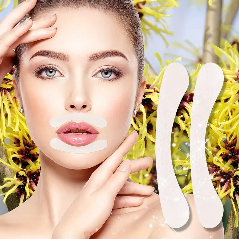 10 Bags Hyaluronic Acid Lip Wrinkle Patches for Women