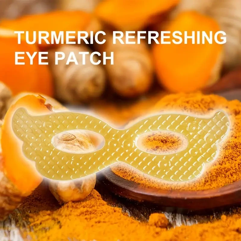 Turmeric Root Eye Patch: Rich in Collagen and Turmeric Extract