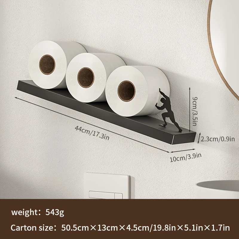 Easy-Install Paper Towel Holder