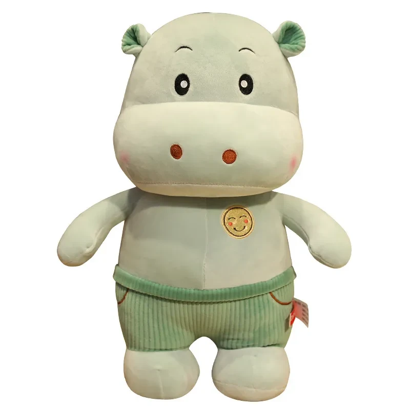 Smiling Hippo Elephant Doll Plush Toy