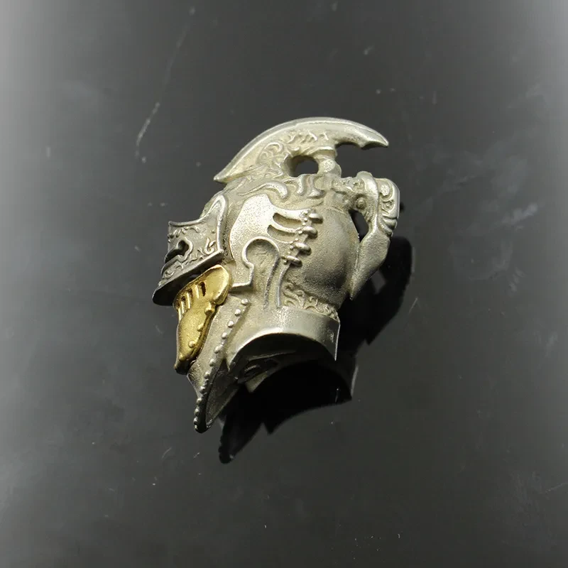Creative Copper Roman Knight Helmet Pendant