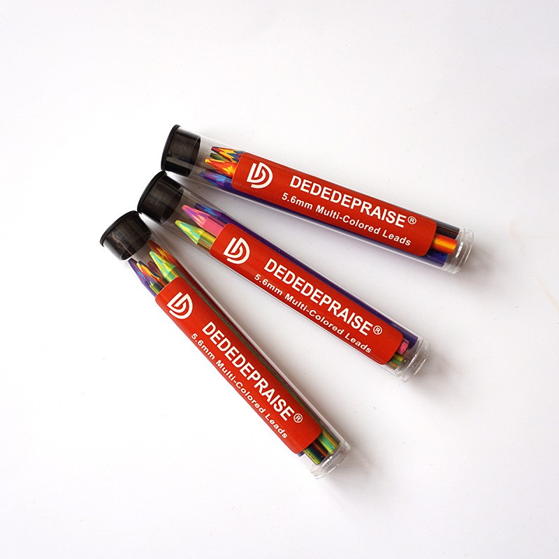 Magic rainbow one stroke multicolor pencil lead