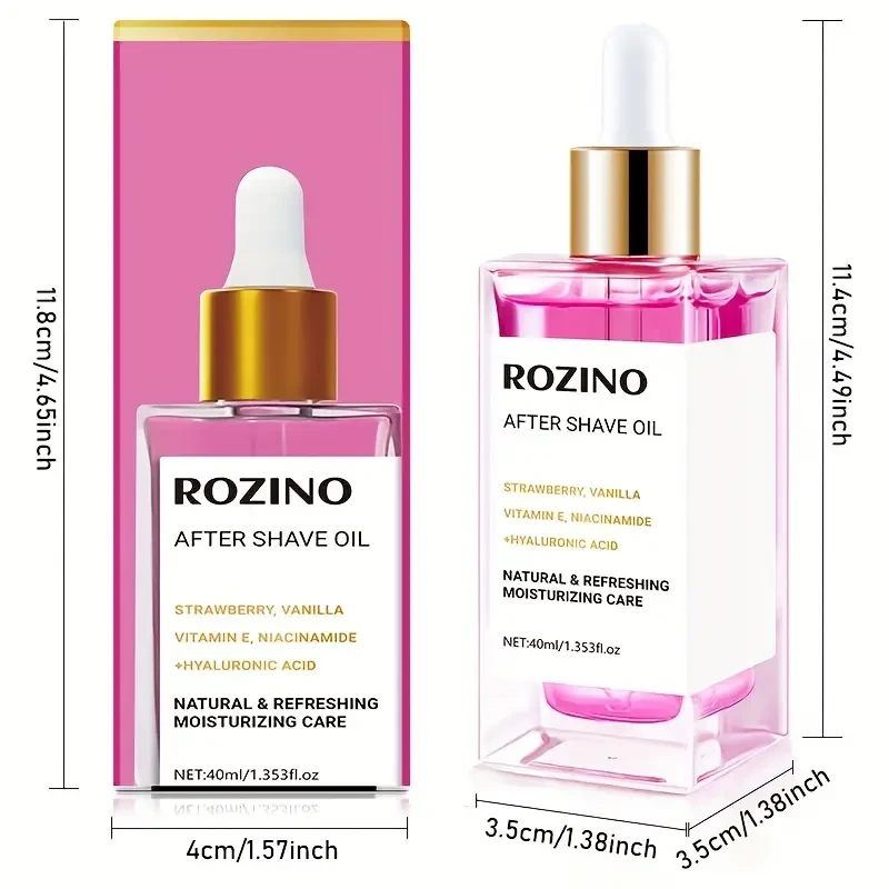 40ml Strawberry Vanilla After Shave Oil