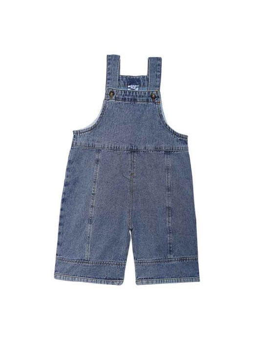 Cute Children's Denim Suspender Pants Autumn