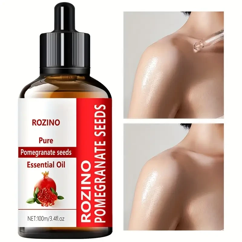 ROZINO Pomegranate Seed Essential Oil, 100% Pure & Natural