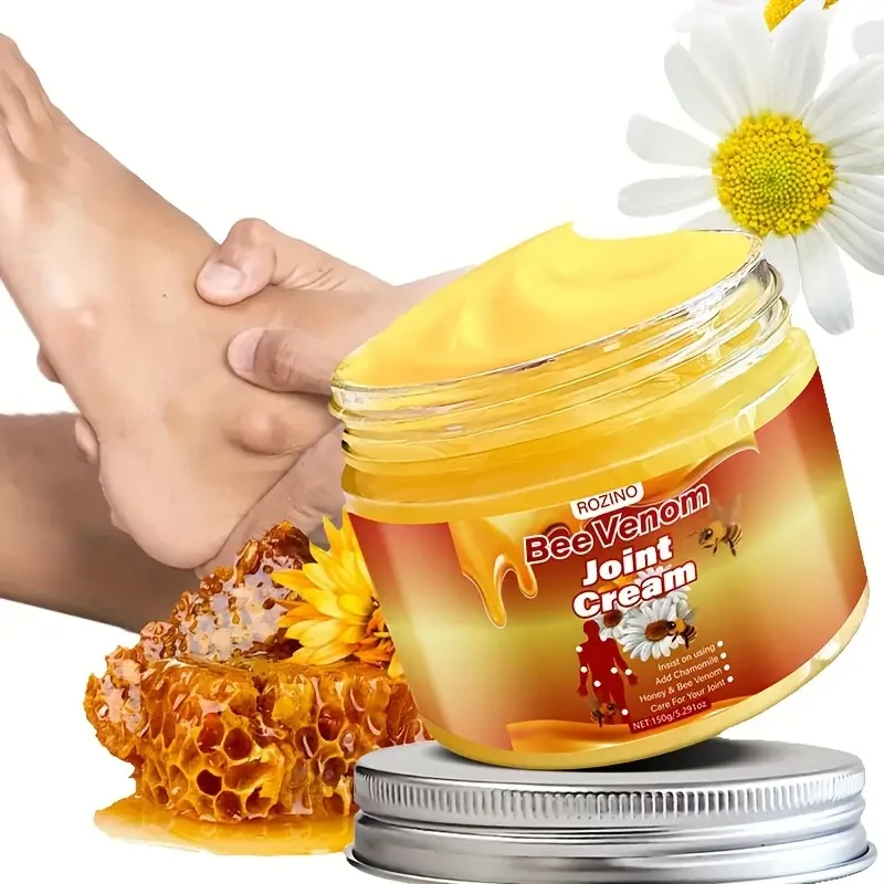 ROZINO Natural Bee Venom 150g Unisex Adult Hypoallergenic Joint Care Cream