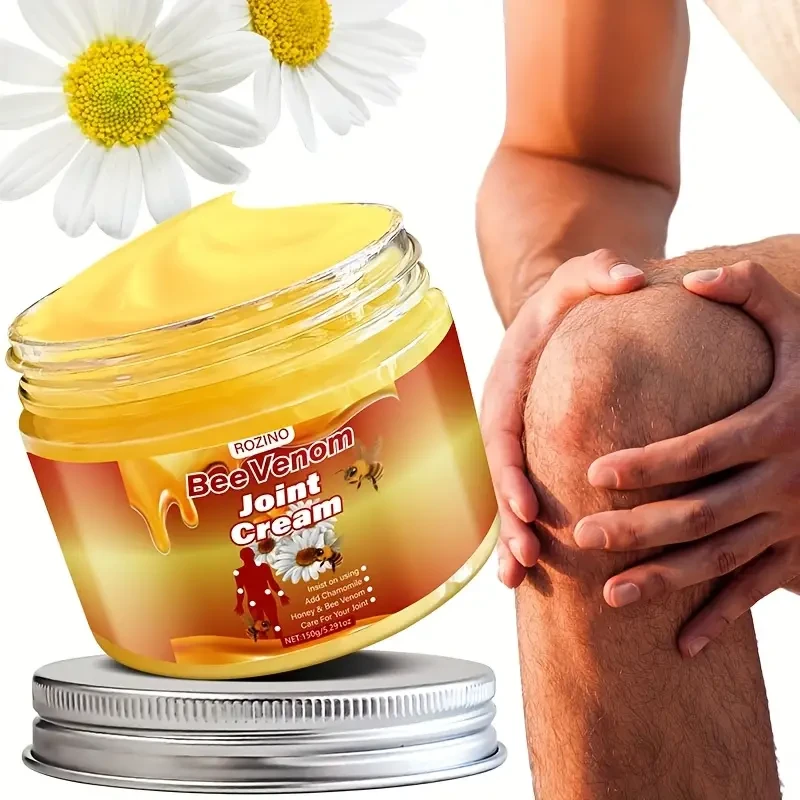 ROZINO Natural Bee Venom 150g Unisex Adult Hypoallergenic Joint Care Cream