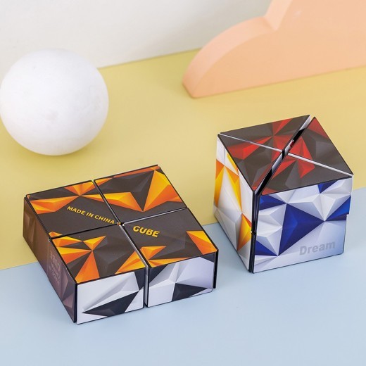 Geometric Variety Infinite Cube Spatial Thinking Puzzle Decompression Toy