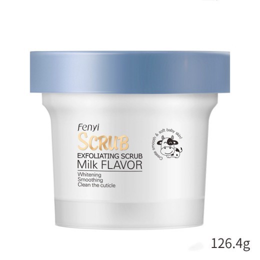 English packaging Fenyi Milk Scrub 100g
