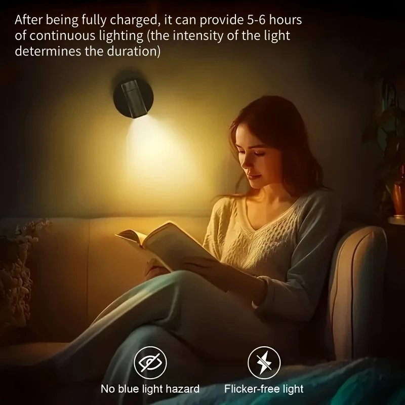 360 Rotating Night Light  Ultimate LED Lamp for Mood Lighting and Functional Decor