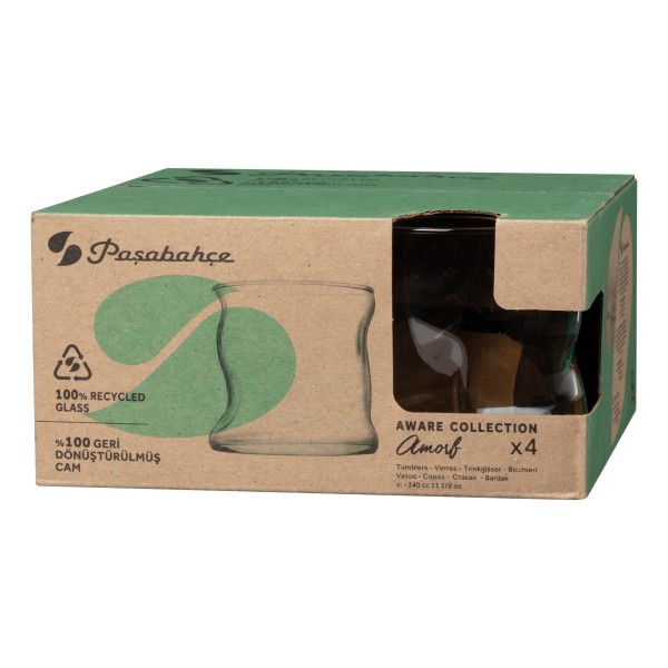 Aware Amorf DOF 340ml - Set 4 - Pasabahce