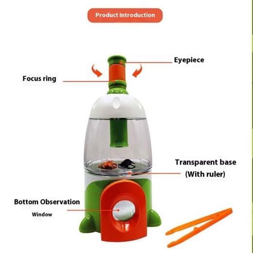 Children's Outdoor Exploration Insect Collection Enlarged Observation Toy