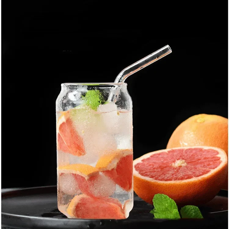 Coke Can Shape Ice Soda Cup Milk Fruit Tea Glass