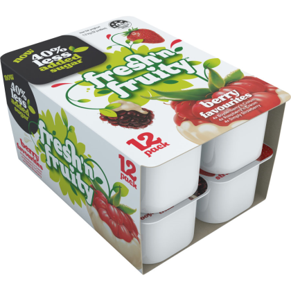 Yoghurt Berry Favourites Reduced Sugar