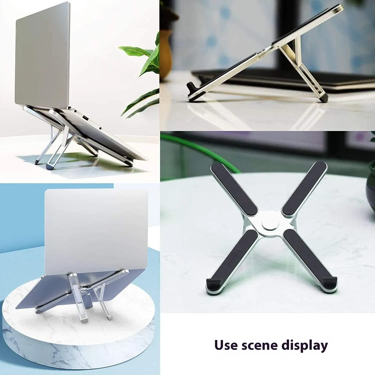 Laptop Bracket Foldable And Portable Bracket Aluminum Alloy Base Plate