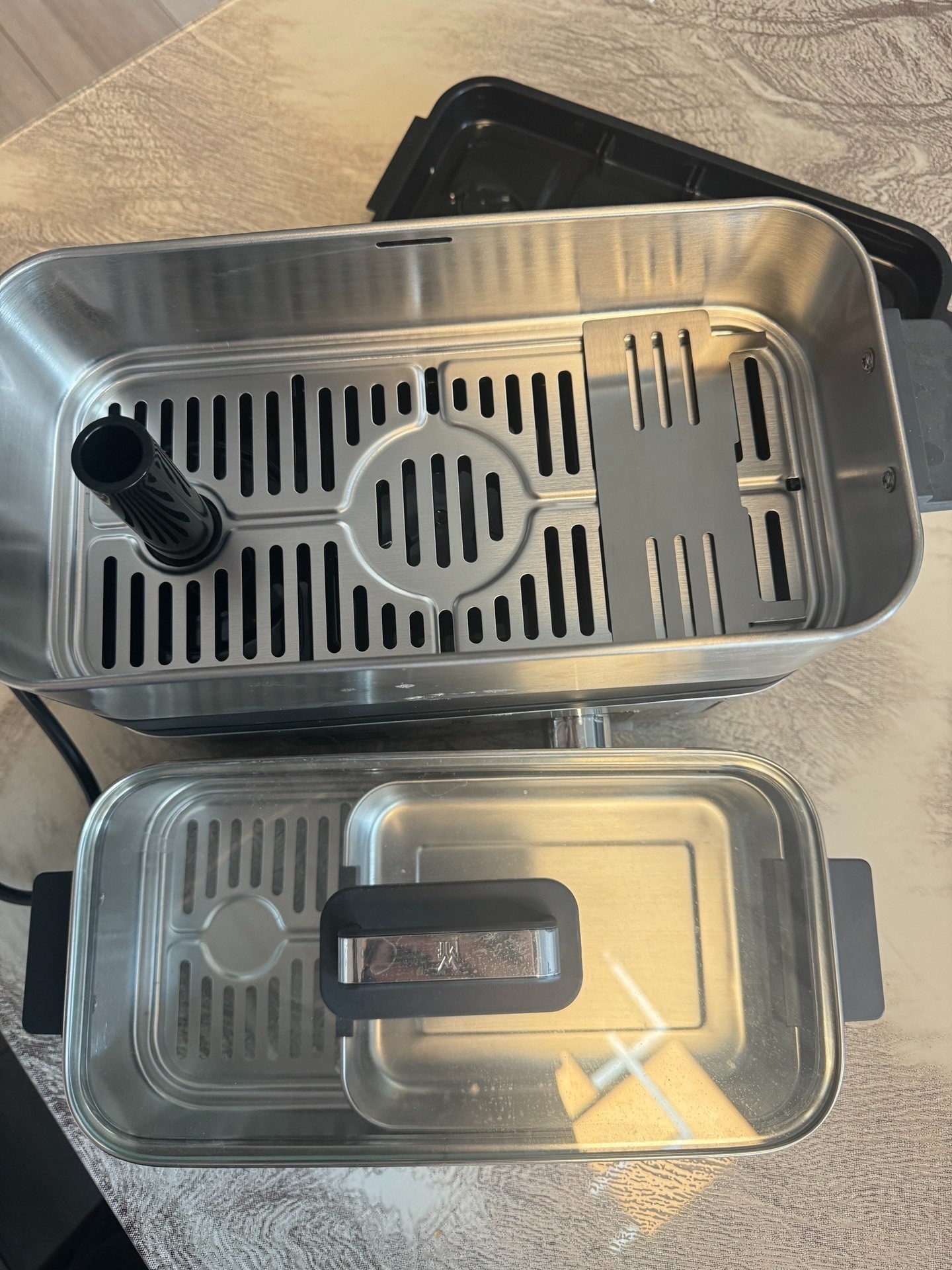 Automatic Multi-functional Household Small Steamer 304 Stainless Steel Three-layer Steamer