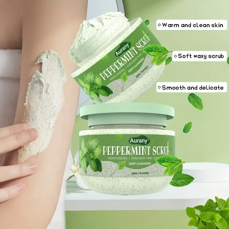 Peppermint Body Scrub Cream
