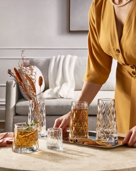 Leafy Hiball Tumbler 450ml  - Pasabahce