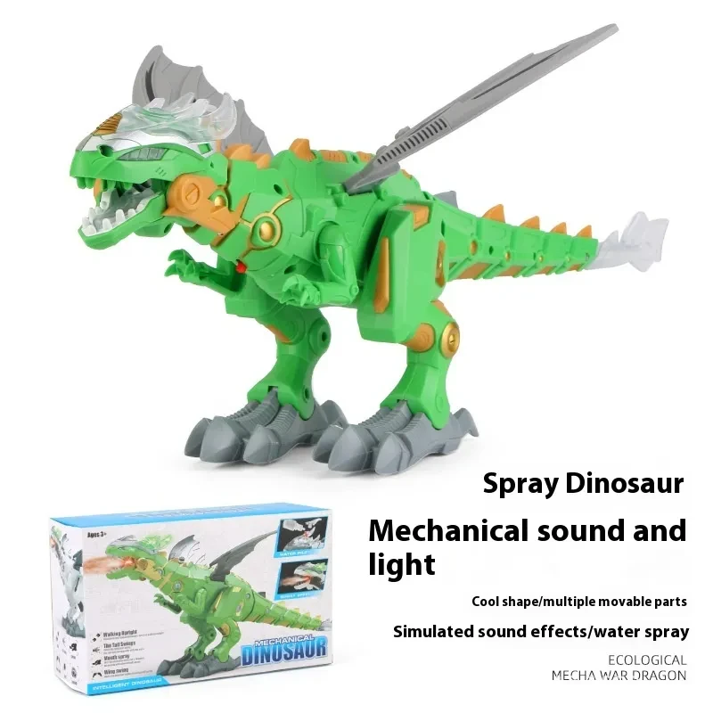 Blowing Fog Dragon Toy Electric Walking Dinosaur
