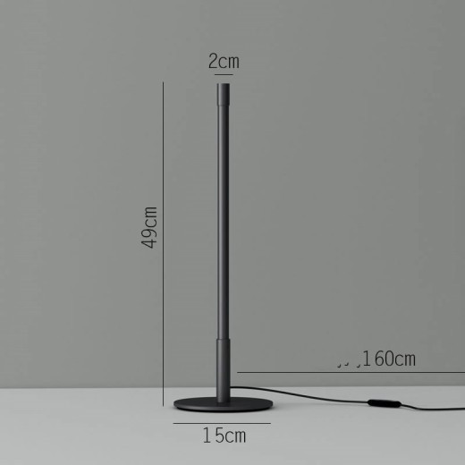 Wall soft decoration line lamp