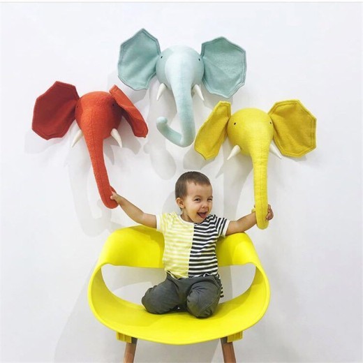 Wall decoration of children's room