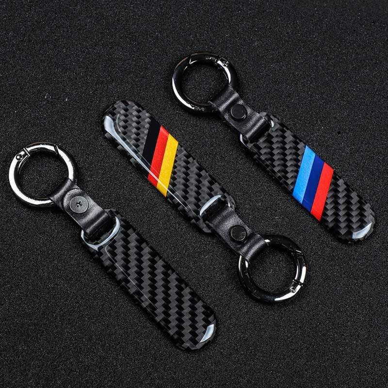Carbon fiber keychain