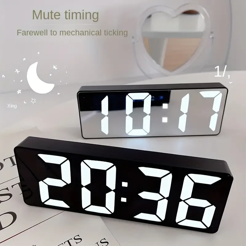 Latest Digital LED Alarm Clock - Sleek and Modern Timepiece for Your Bedroom