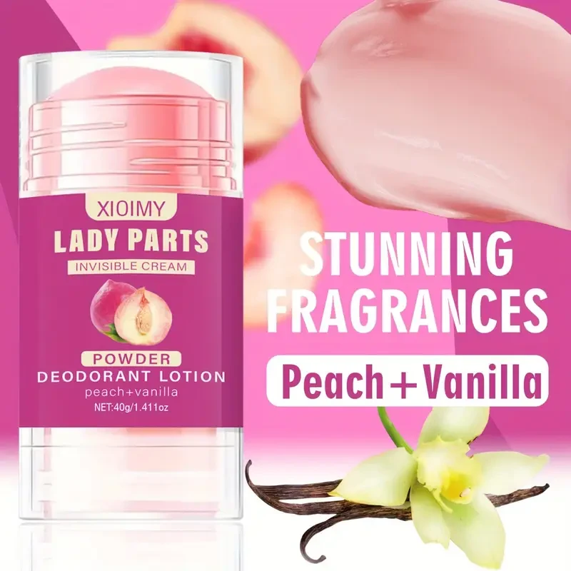 Xioimy Peach Scented Deodorizing Cream, 40g