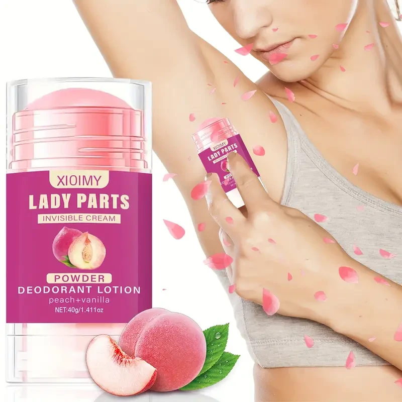 Xioimy Peach Scented Deodorizing Cream, 40g