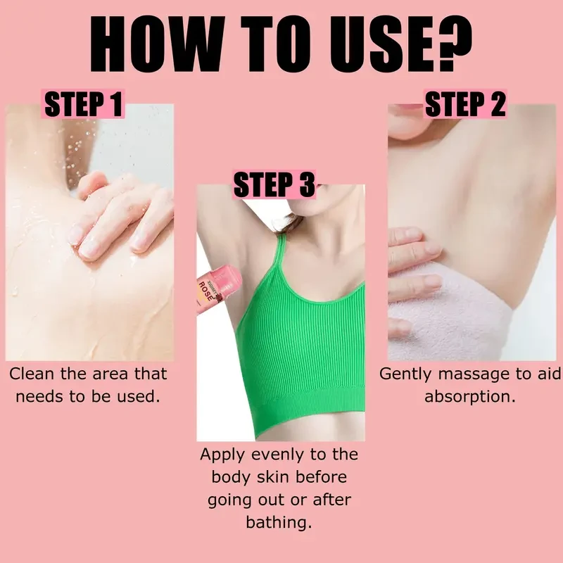 Xioimy Rose & Lavender Deodorant Stick, 40g