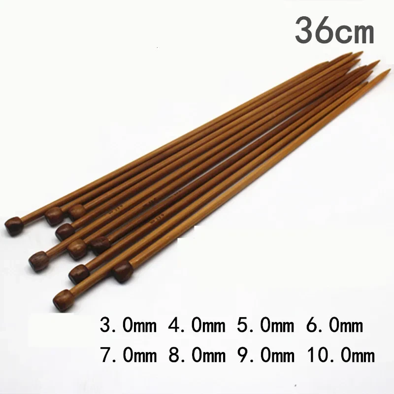 Carbonized Bamboo Knitting Needles