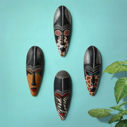 European-style African resin wall decoration