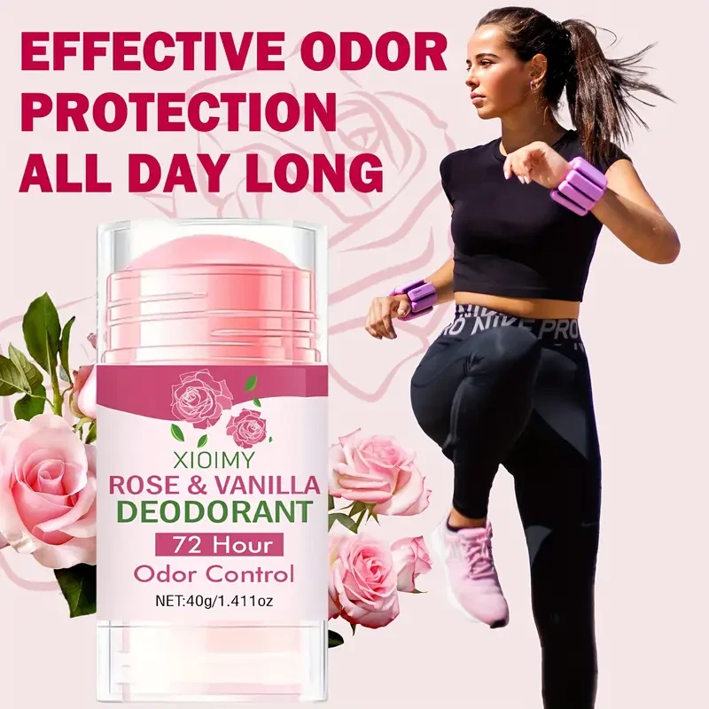 2pcs XIOIMY Rose & Vanilla Deodorant Stick