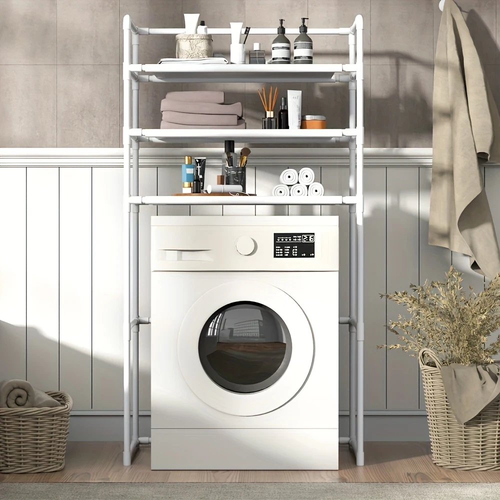Over Washing Machine Storage