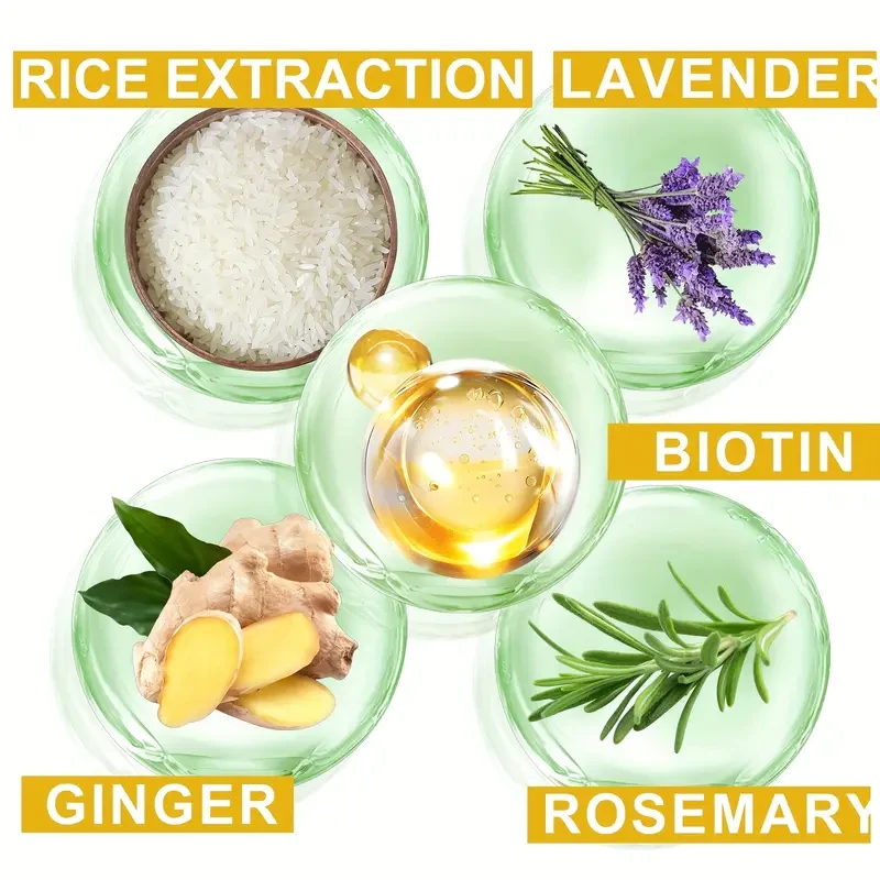 Two 3-in-1 Rice Water Shampoo