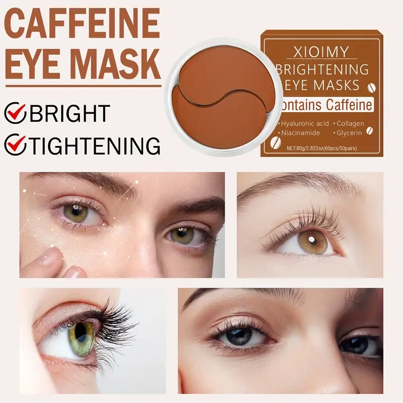 60pcs Retinol+Caffeine Tight Eye Mask