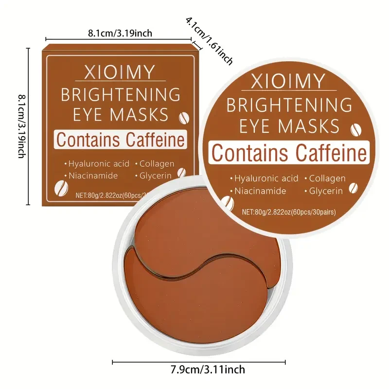 60pcs Retinol+Caffeine Tight Eye Mask