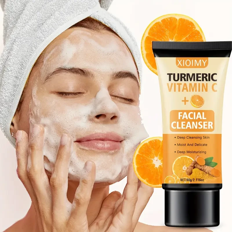 XIOIMY Turmeric Vitamin C Facial Cleanser - 60g