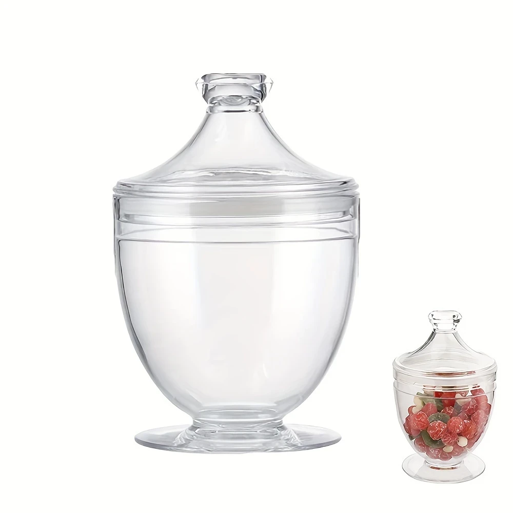 Acrylic Cylinder with Lid