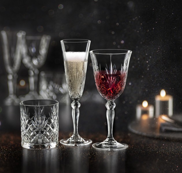 Melodia Wine Glass 270ml - Set 6  - RCR