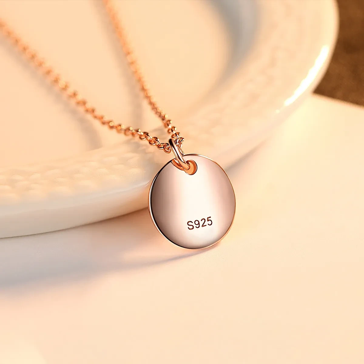 Simple And Stylish Sterling Silver Pendant